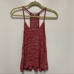 American Eagle Heather Knit Razorback Tank